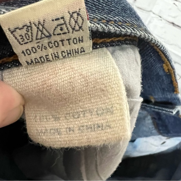 Evisu Jeans Men Size 40 Button Fly 40x31 EUC - Picture 9 of 10